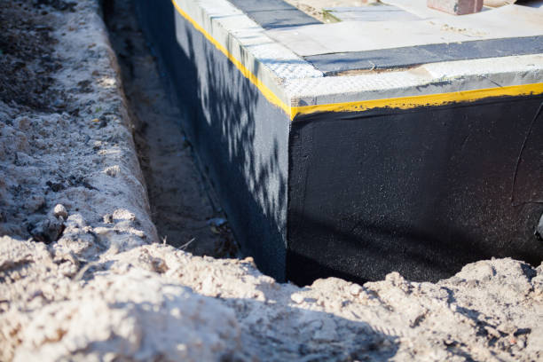 Residential Waterproofing installation at a Irons, MI home by SJ Waterproofing Pros